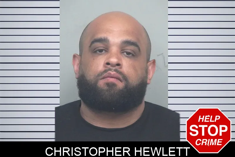 Christopher Hewlett mugshot