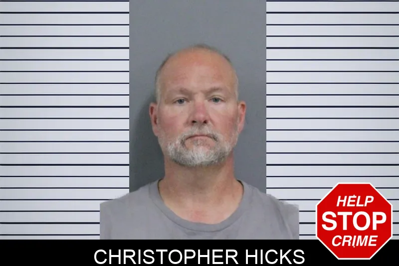 Christopher Hicks mugshot