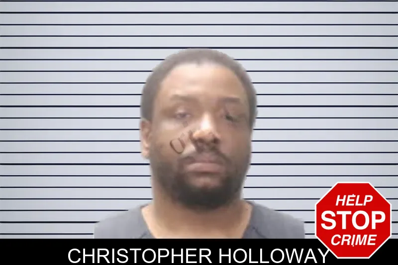 Christopher Holloway mugshot