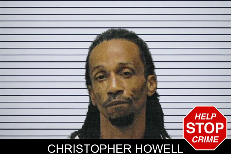 Christopher Howell mugshot