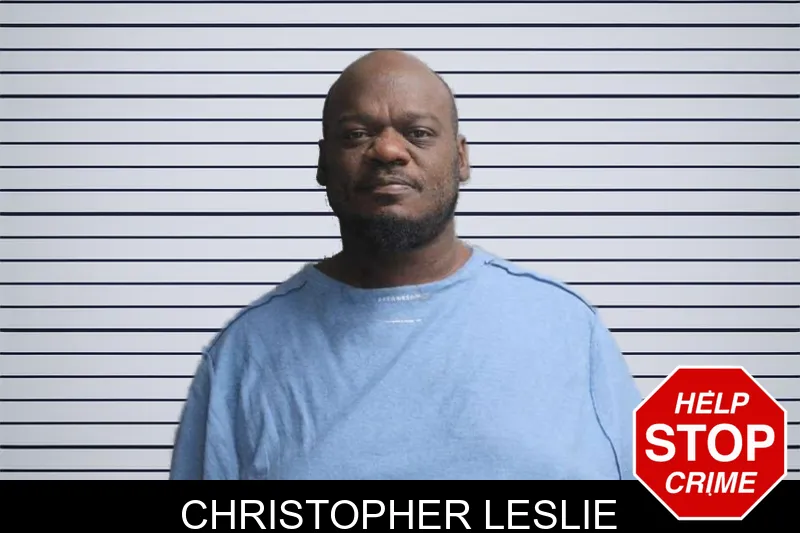 Christopher Leslie mugshot