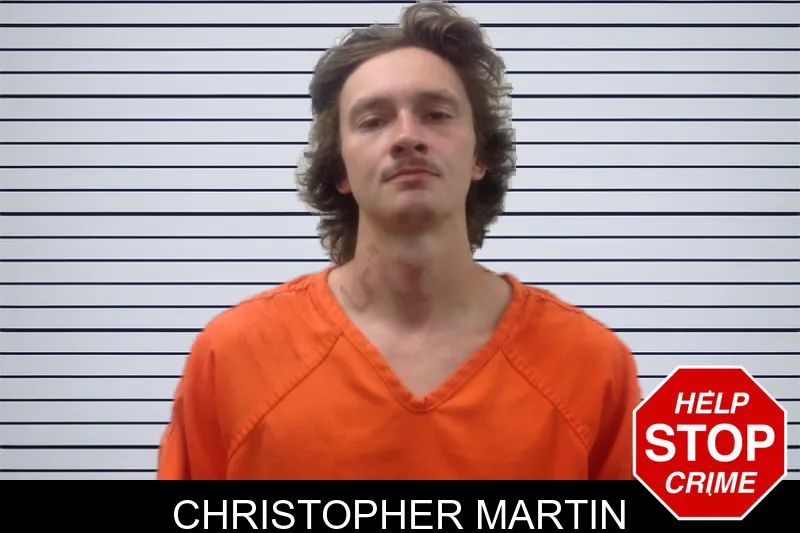 Christopher Martin mugshot