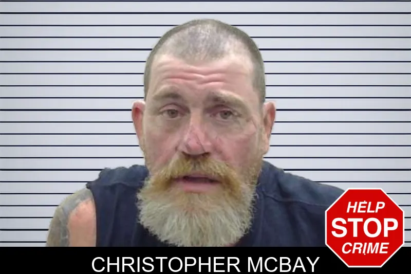 Christopher McBay mugshot