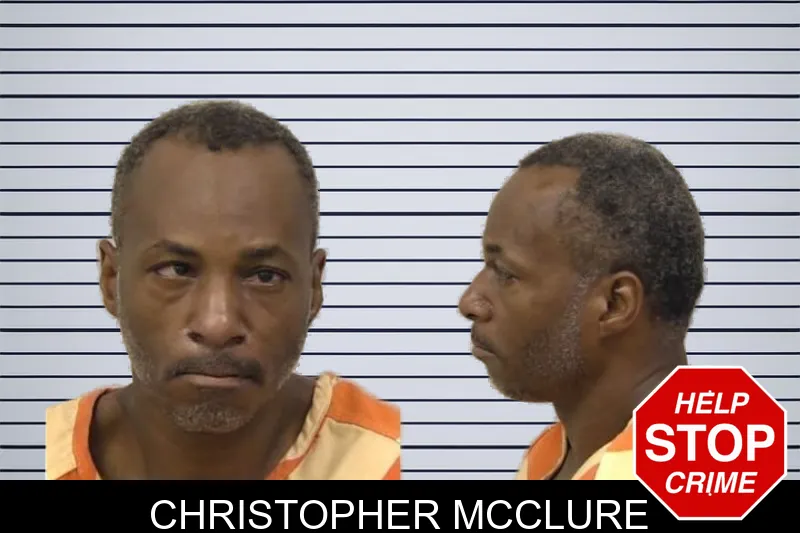 Christopher McClure mugshot