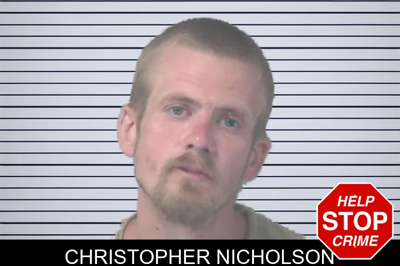Christopher Nicholson mugshot