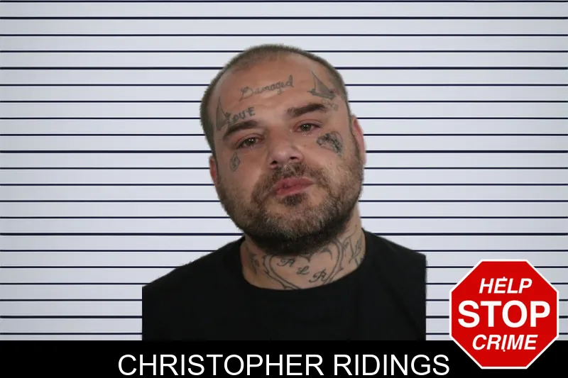 Christopher Ridings mugshot