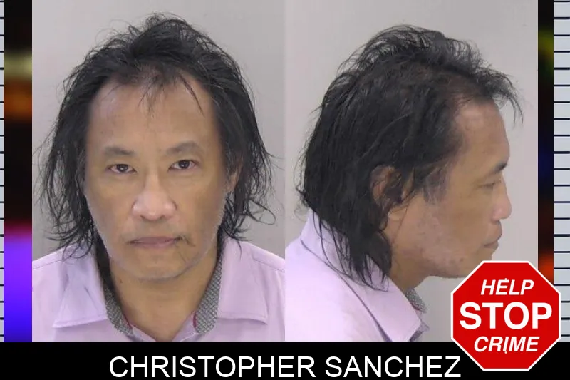 Christopher Sanchez mugshot