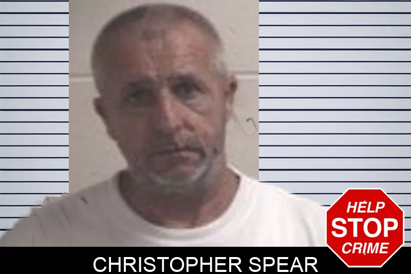 Christopher Spear mugshot