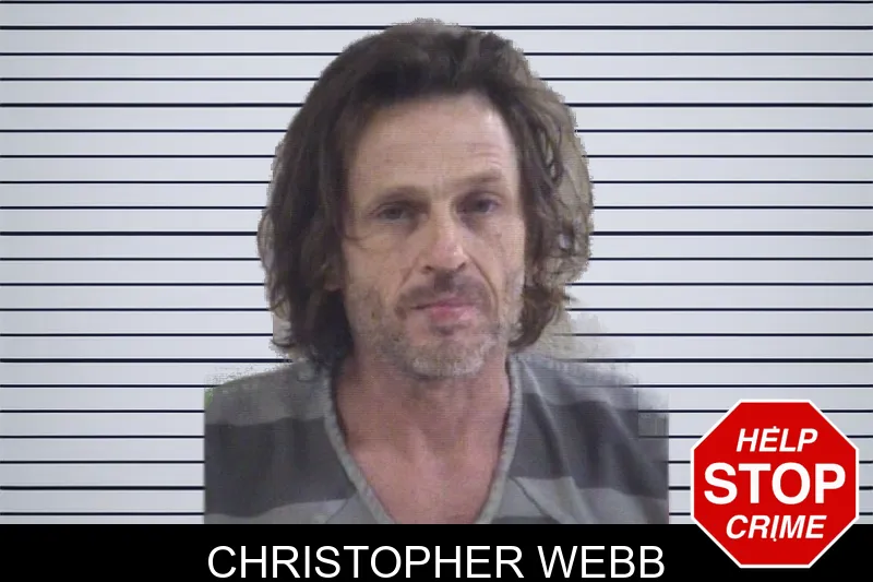 Christopher Webb mugshot