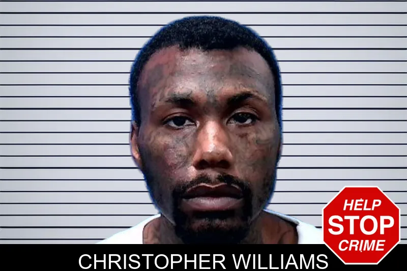 Christopher Williams mugshot