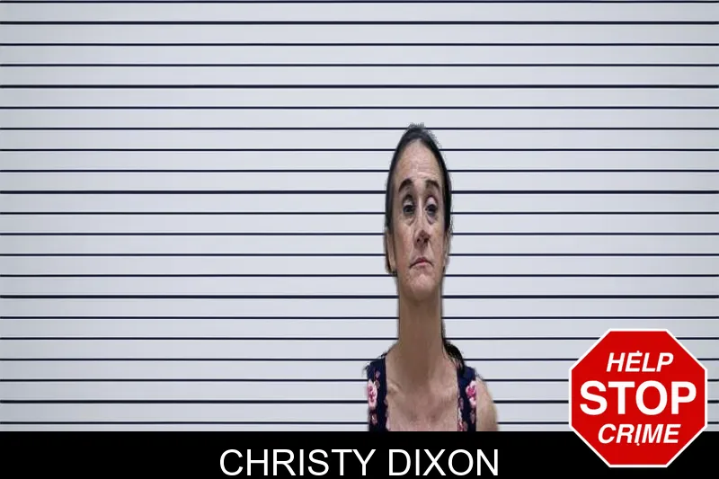 Christy Dixon mugshot
