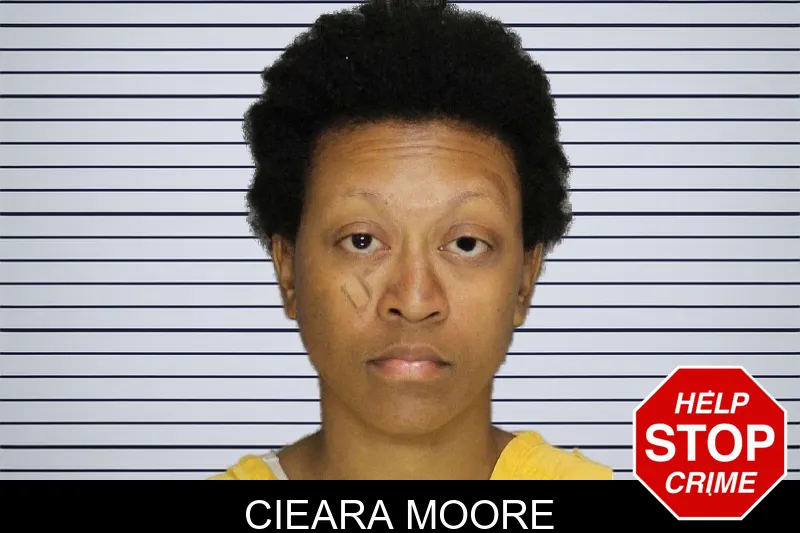 Cieara Moore mugshot