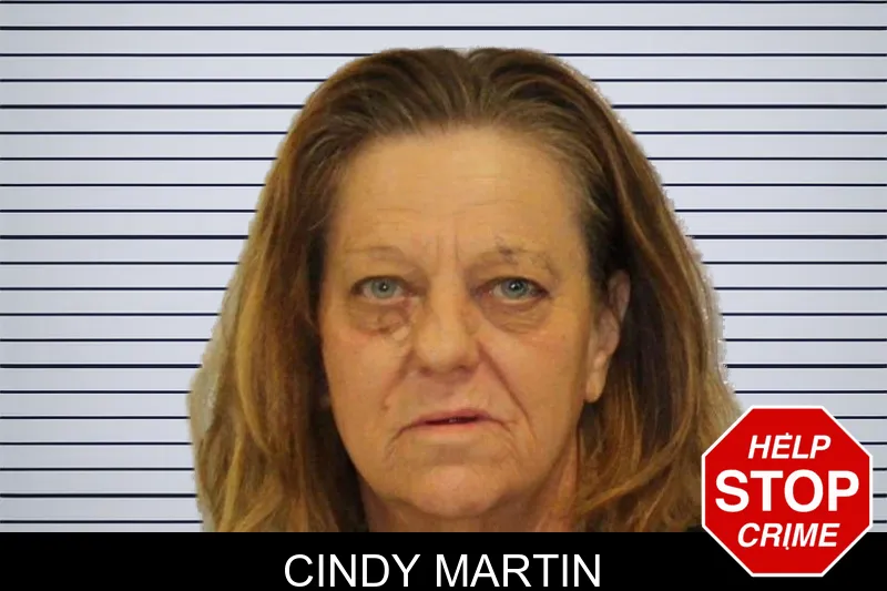 Cindy Martin mugshot
