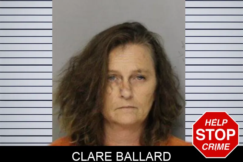 Clare Ballard mugshot