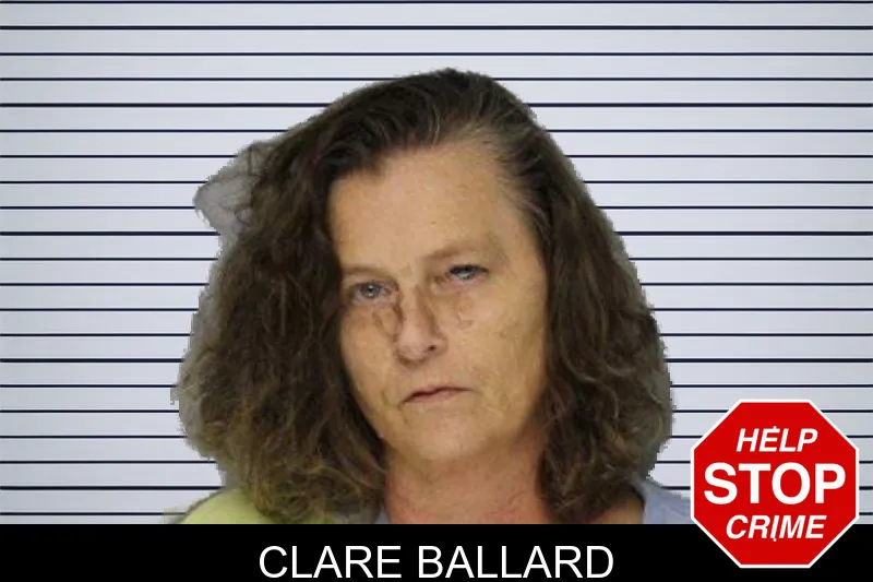 Clare Ballard mugshot