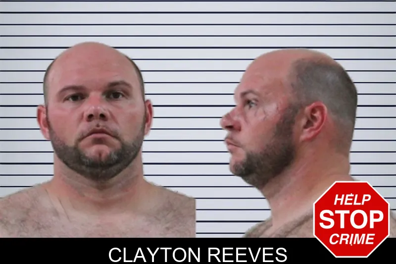 Clayton Reeves mugshot