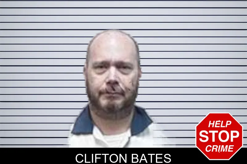 Clifton Bates mugshot