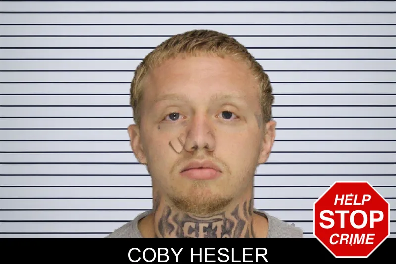 Coby Hesler mugshot