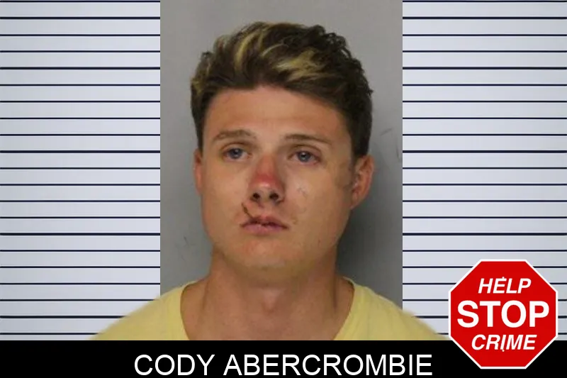 Cody Abercrombie mugshot