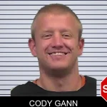 Cody Gann mugshot