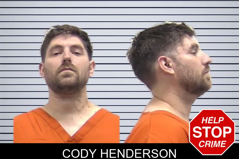 Cody Henderson mugshot