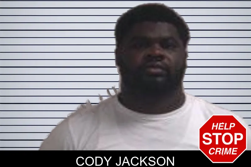 Cody Jackson mugshot