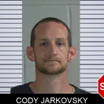 Cody Jarkovsky mugshot