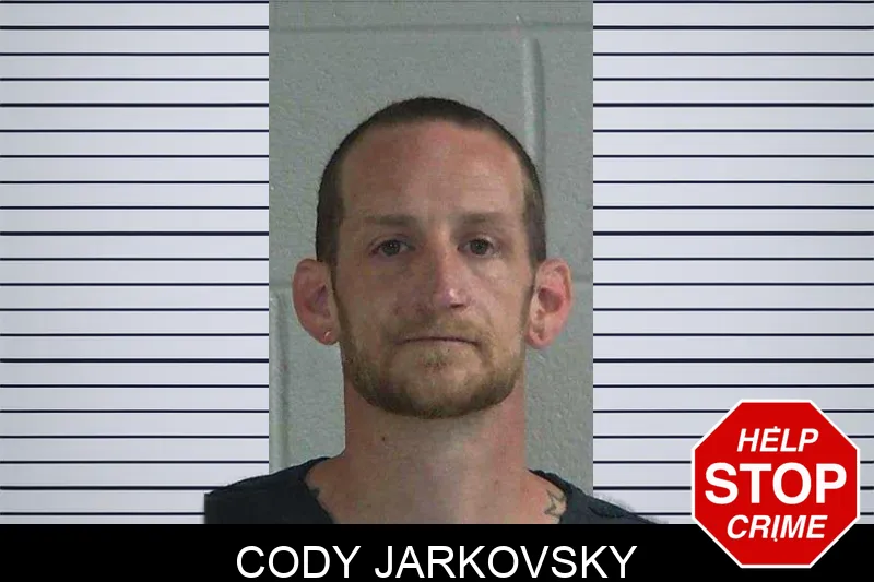 Cody Jarkovsky mugshot