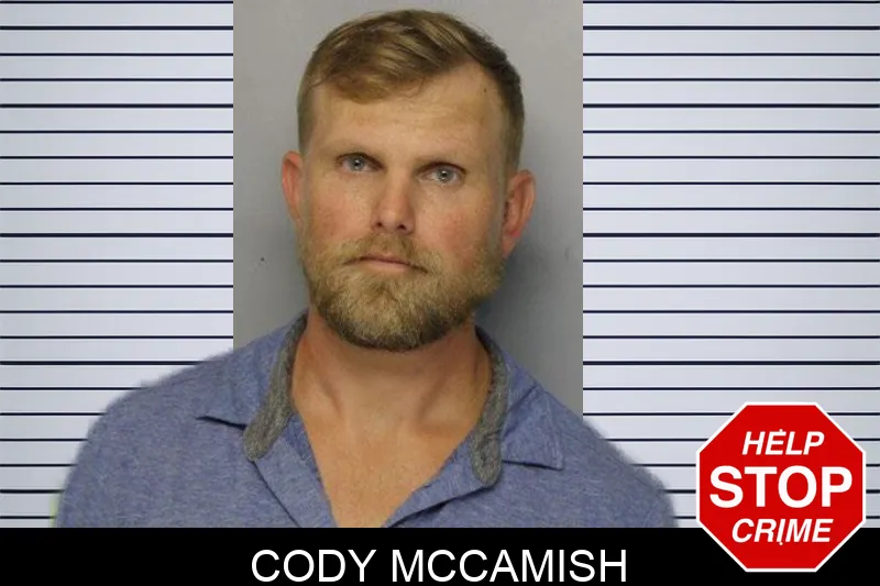 Cody McCamish mugshot