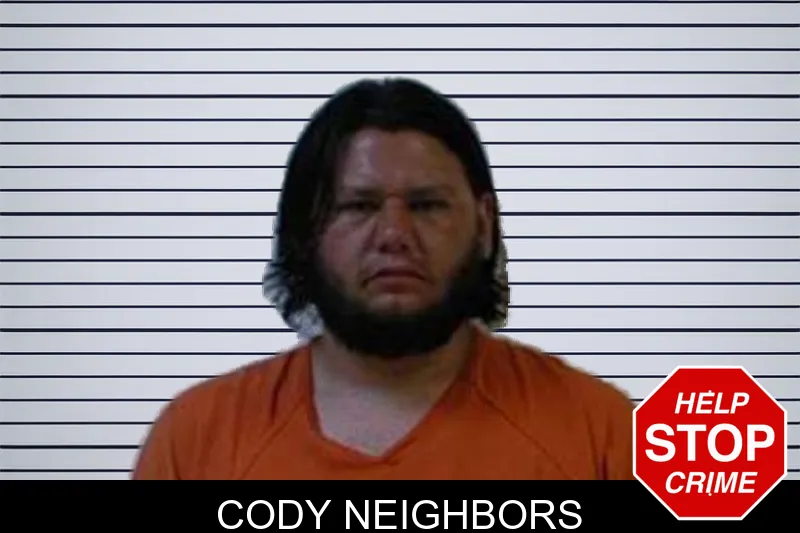 Cody Neighbors mugshot