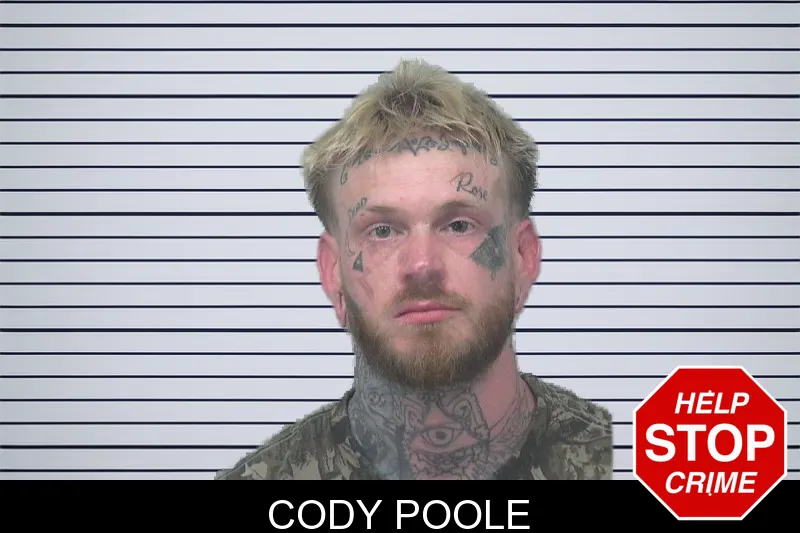 Cody Poole mugshot