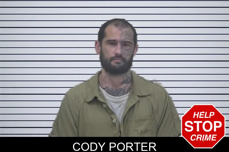 Cody Porter mugshot