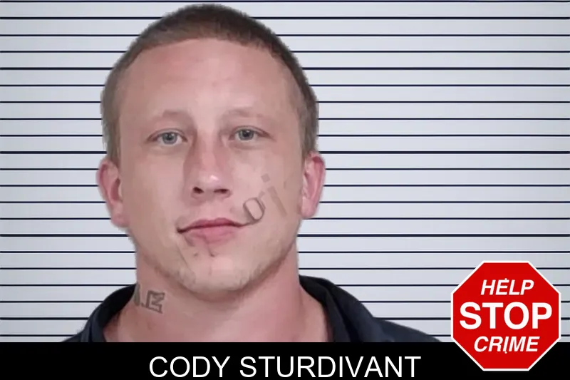 Cody Sturdivant mugshot