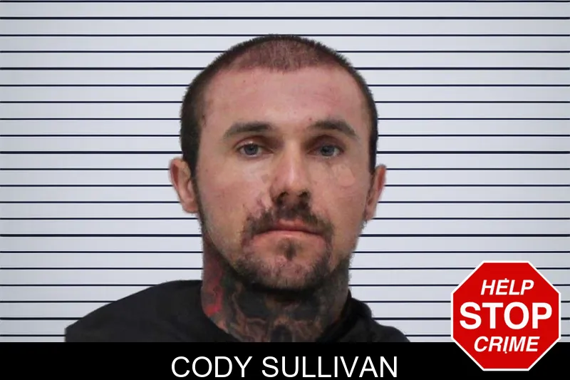 Cody Sullivan mugshot