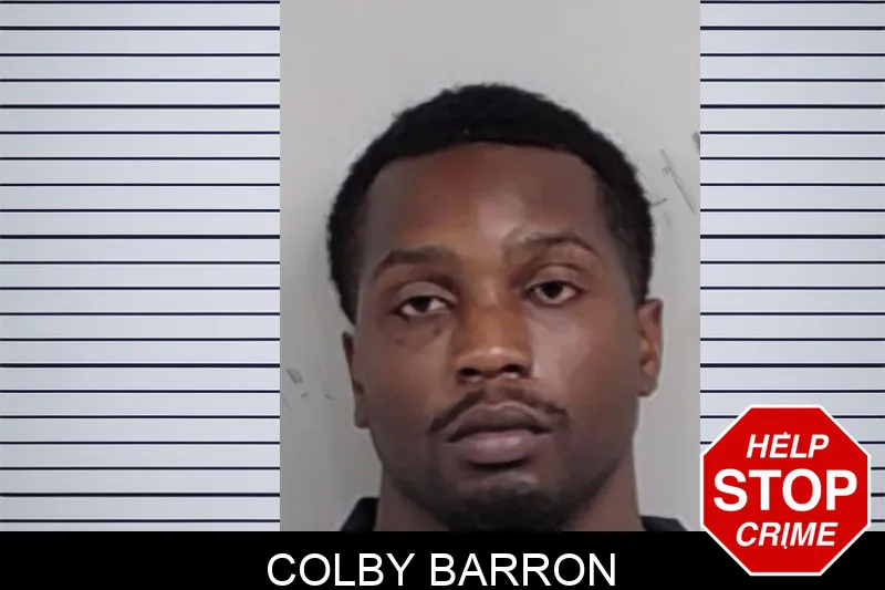 Colby Barron mugshot