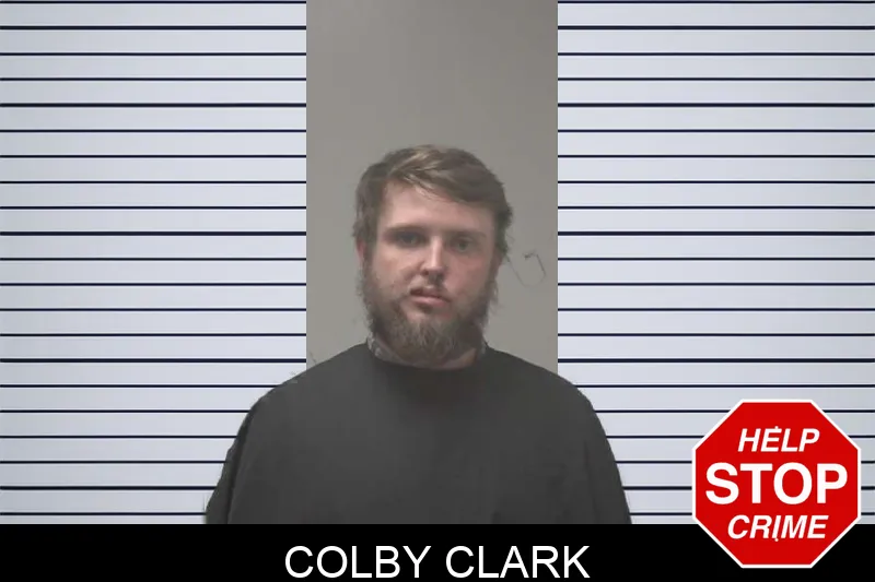 Colby Clark mugshot
