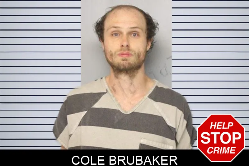 Cole Brubaker mugshot