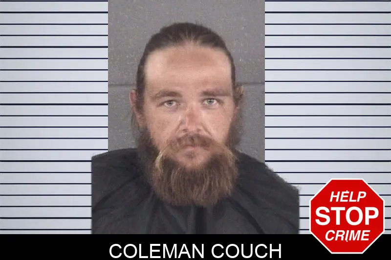 Coleman Couch mugshot