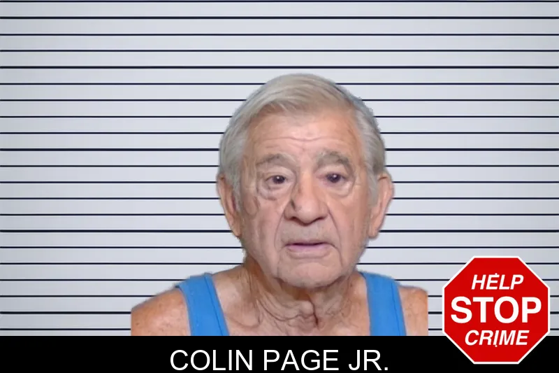 Colin Page Jr. mugshot