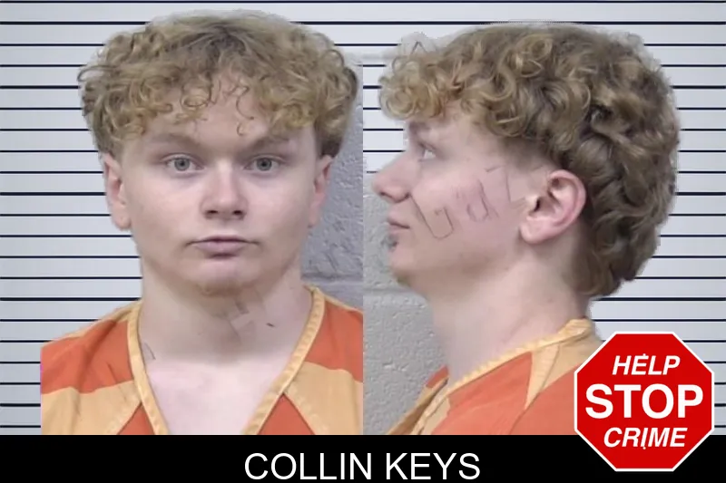 Collin Keys mugshot