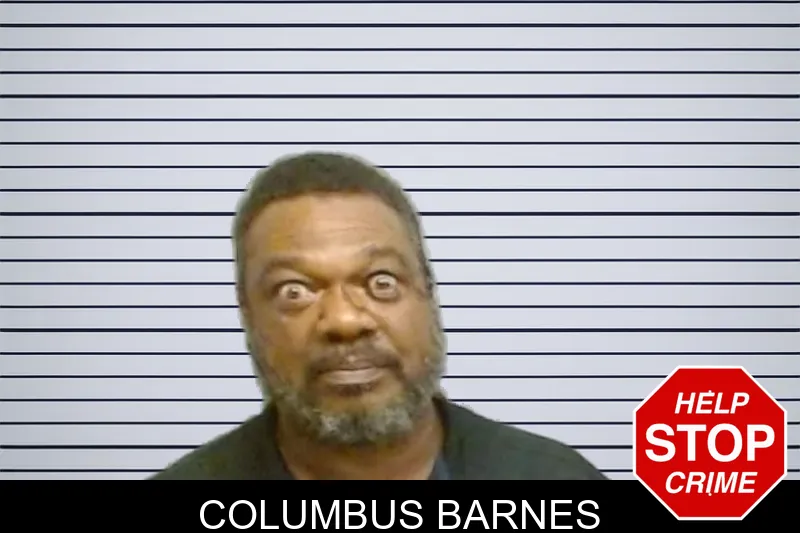Columbus Barnes mugshot