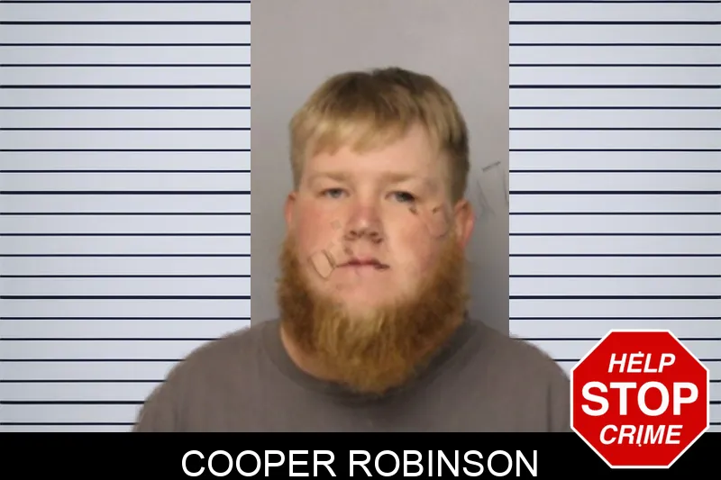 Cooper Robinson mugshot