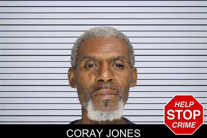 Coray Jones mugshot