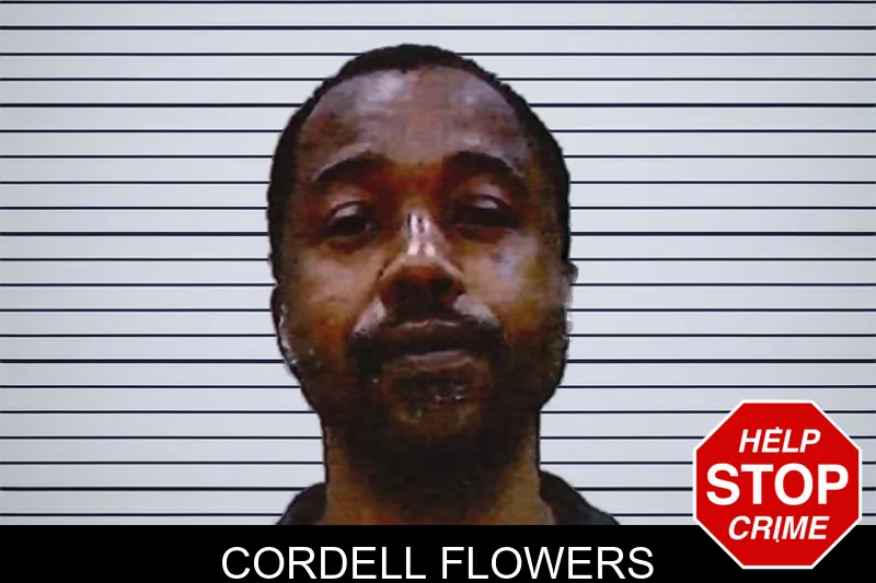 Cordell Flowers mugshot