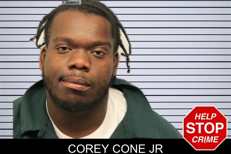 Corey Cone Jr mugshot