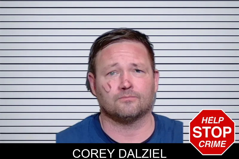 Corey Dalziel mugshot