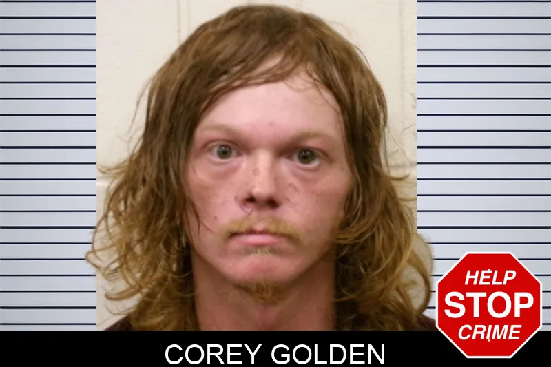 Corey Golden mugshot