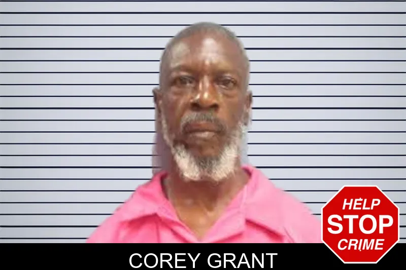 Corey Grant mugshot