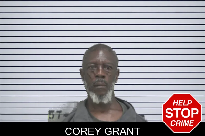 Corey Grant mugshot