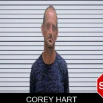 Corey Hart mugshot